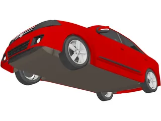 Proton Saga FLX (2003) 3D Model