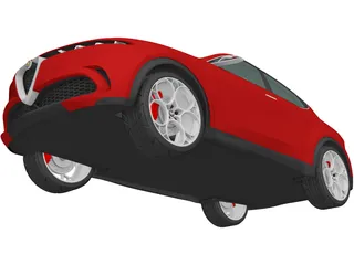Alfa Romeo Tonale (2019) 3D Model