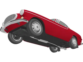 Volvo P1800 (1961) 3D Model