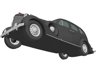 ZIS 101A (1939) 3D Model