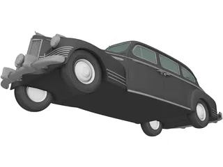 ZIS 115 (1946) 3D Model