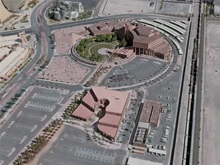 Las Vegas City, Downtown, USA (2020) 3D Model