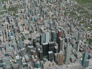 Toronto City, Canada (2020) 3D Model