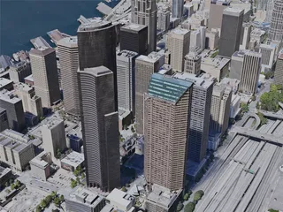 Seattle City, USA (2020) 3D Model