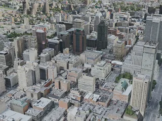 Montreal City, Canada (2020) 3D Model