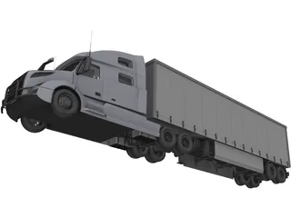 Volvo VNL (2020) 3D Model