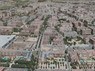 Badajoz City, Spain (2020) 3D Model