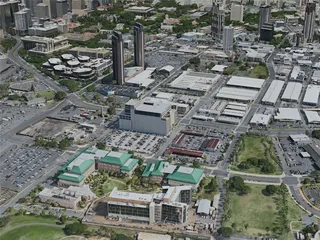 Honolulu City, HI, USA (2020) 3D Model