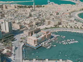 Bari City, Italy (2020) 3D Model