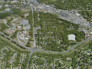 Greensboro City, USA (2020) 3D Model