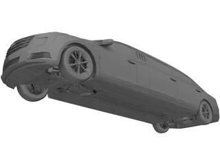 Cadillac XTS Limo (2019) 3D Model