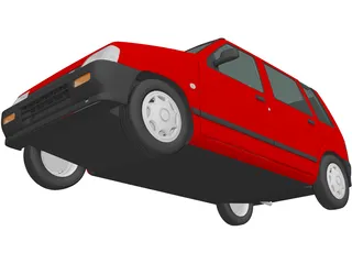 Daewoo Tico (1993) 3D Model