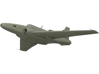 Ilyushin Il-40 Brawny 3D Model