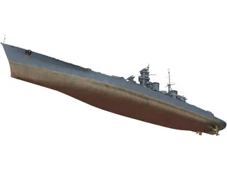 Sovetsky Soyuz Battleship 3D Model