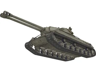 Object 703 Variant II 3D Model