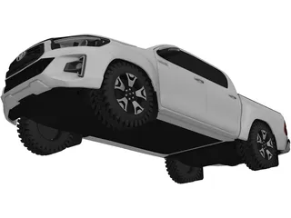 Toyota Hilux SRX (2019) 3D Model