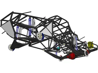 Prerunner Chassis 3D Model