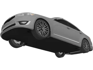 Kia Cadenza (2014) 3D Model