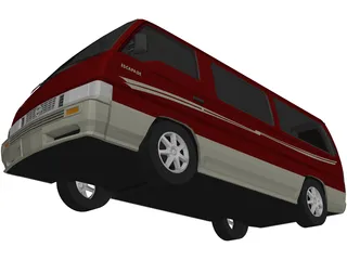 Nissan Caravan 3D Model