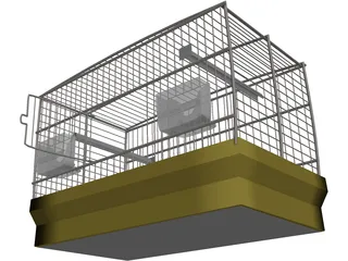 Bird Cage 3D Model