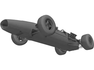 Mclaren M2B 3D Model