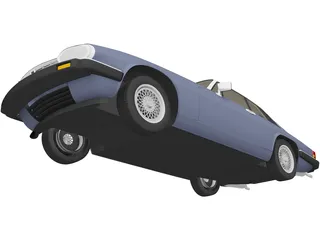 Jaguar XJ-S Coupe (1990) 3D Model