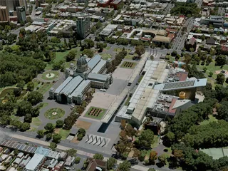 Melbourne City, Australia (2020) 3D Model