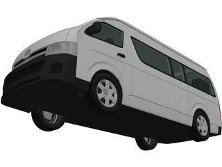 Toyota Hiace (2012) 3D Model