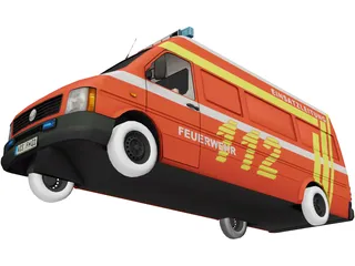 Feuerwehr ELW 3D Model