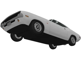 Dodge Challenger (1970) 3D Model