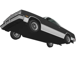 Chevrolet El Camino (1982) 3D Model