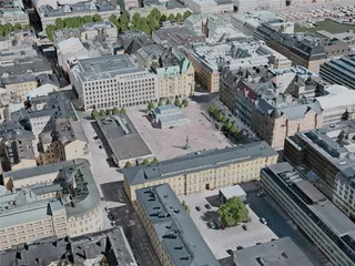 Helsinki City, Finland (2020) 3D Model