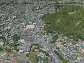 Fukuyama City, Japan (2020) 3D Model