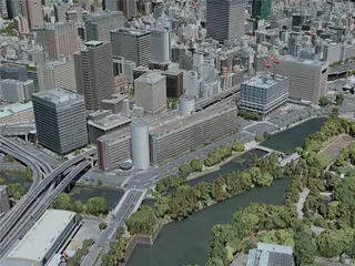 Tokyo City, Japan (2020) 3D Model