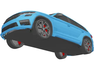 Skoda Kodiaq RS (2020) 3D Model