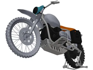 Ural Enduro 3D Model