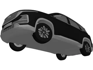 Chevrolet Captiva Premium (2021) 3D Model