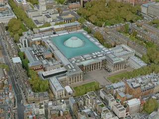 London City, UK (2020) 3D Model