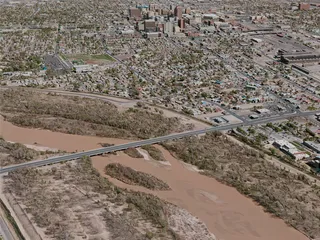 Albuquerque City, USA (2020) 3D Model