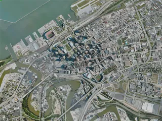 Cleveland City, USA (2020) 3D Model