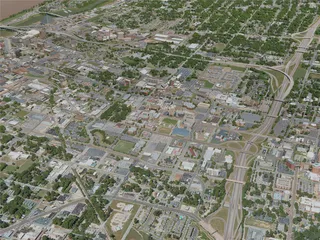 Memphis City, USA (2020) 3D Model