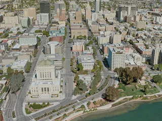 Oakland City, USA (2020) 3D Model