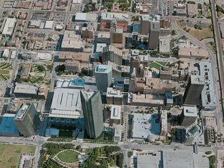 Oklahoma City, USA (2020) 3D Model