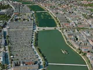 Copenhagen City, Denmark (2020) 3D Model