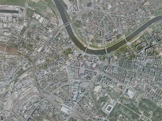 Dresden City, Germany (2020) 3D Model