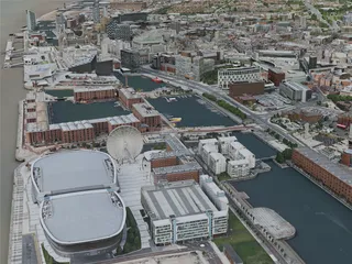 Liverpool City, UK (2020) 3D Model