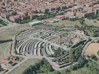 Gijon City, Spain (2020) 3D Model