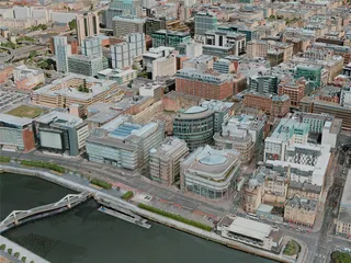 Glasgow City, UK (2020) 3D Model