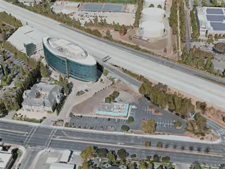 Cupertino City, USA (2020) 3D Model