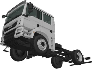 MAN TGM (2008) 3D Model